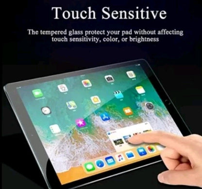 [2-Pack] HD Tempered GLASS Screen Protector for Apple iPad 6th Generation 2018