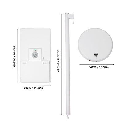 Portable TV 21.5 Inch 1080 Screen For 12 2.4G 5.8G BT4.2