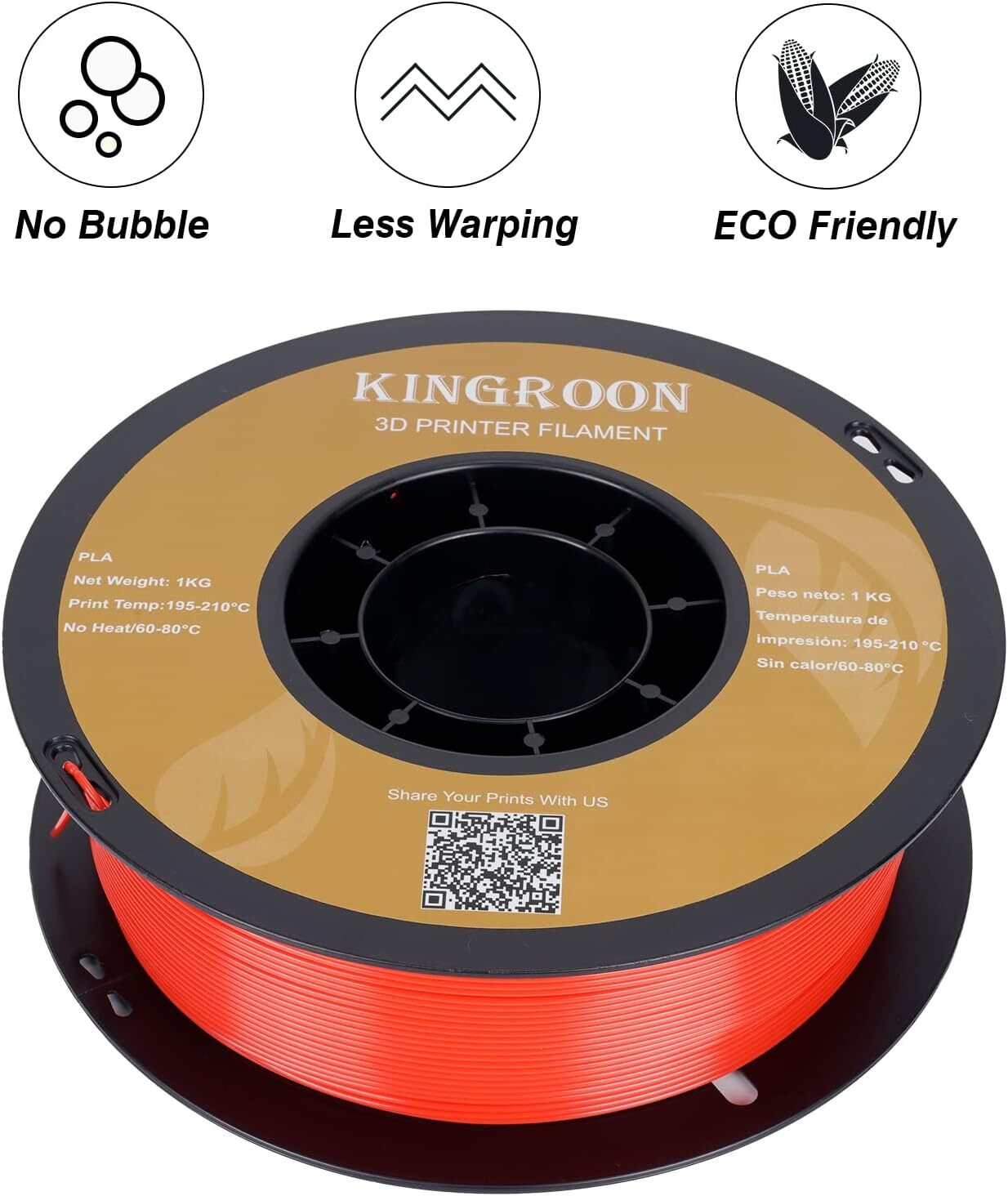 【Buy 6 Get 4 Free】3D Printer PLA PETG 1.75mm Filament FDM Bundle Spools 1KG Mix