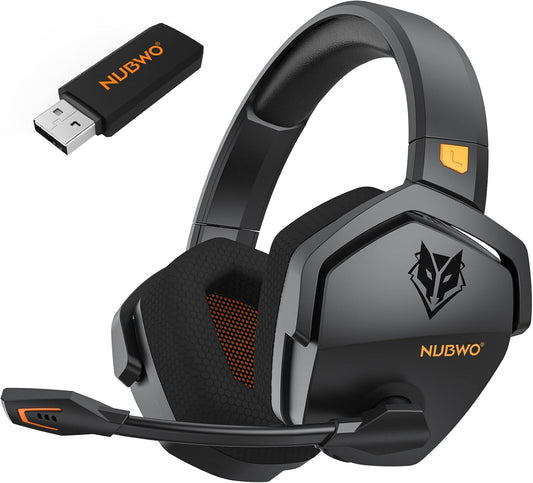 Dual Wireless Gaming Headset with Microphone for PS5, PS4, PC, Mobile, Switch US