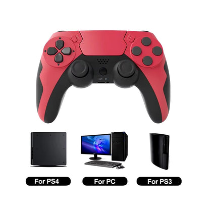 GAMINJA P48 Wireless Gamepad with Six Axis Gyroscope Game Controller for PS4 PS3
