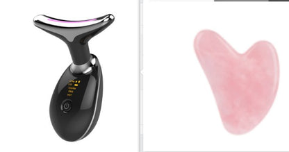 EMS Thermal Neck Lifting And Tighten Massager Electric Microcurrent Wrinkle Remo