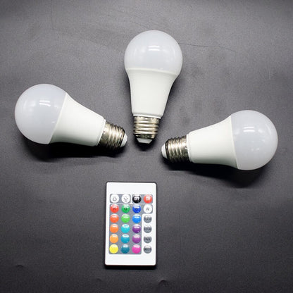 16 Color RGB Bulb LED - Multicolor Bulb - E27 Base - 220V Household Lighting