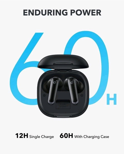 Soundcore P40i Wireless Earbuds Noise Cancelling 2-in-1 Phone Stand Case