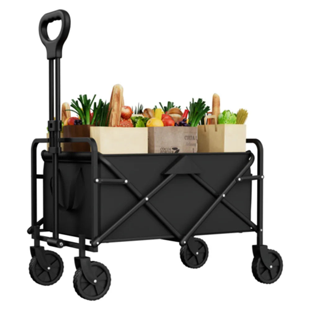 Foldable Garden Wagon Cart Portable Camping Trolley ,Outdoor Multi-function