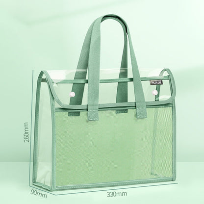 Multifunctional Test Handbag Data Storage Bag  School Office Supplies