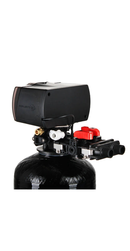 Aqua True Fleck 5600SXT Whole House Water Softener | 32,000 Grain, 9″x48″ Tank