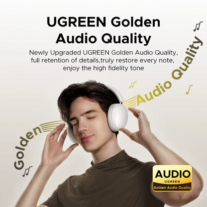 Wireless Bluetooth Headphones, 80H Playtime, HiFi Stereo