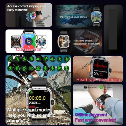 4G Android Smart Watch 2G 16G/64G ROM GPS SIM Card WiFi Dual Camera Smartwatch
