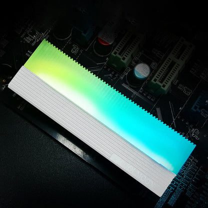 M.2 2280 SSD Heatsink Cooler M.2 SSD Heatsink Cooler Dual Interface 5V 3PIN ARGB
