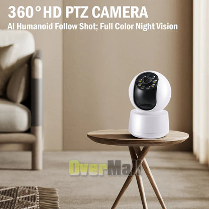 Camara De Seguridad Wifi HD Para Casa Interior Exterior Con Audio y Microfono