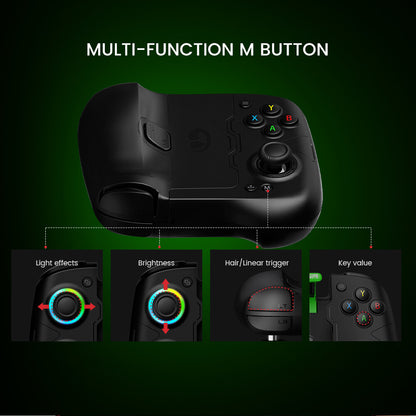 X4 Aileron Bluetooth Mobile Gamepad for Android with Hall Effect Joysticks