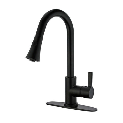 Gourmetier LS8723CTL Continental Single-Handle Pull-Down Kitchen Faucet