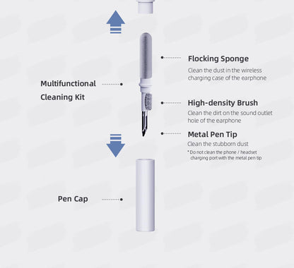 Cleaning Pen For Airpods Pro1 2Earphones Cleaner Kit Soft Brush Case Earbuds LOT