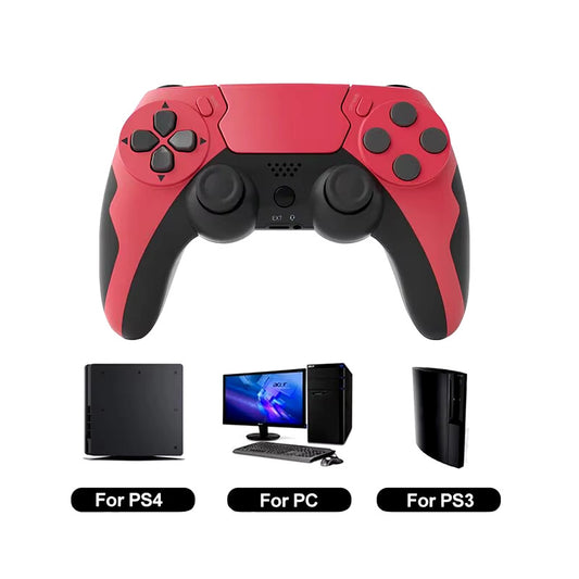 GAMINJA P48 Wireless Gamepad with Six Axis Gyroscope Game Controller for PS4 PS3
