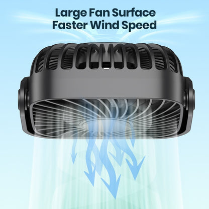 TOPK USB Desk Fan [2Pack] Small Mini Personal Cooling Fan for Office Home Table