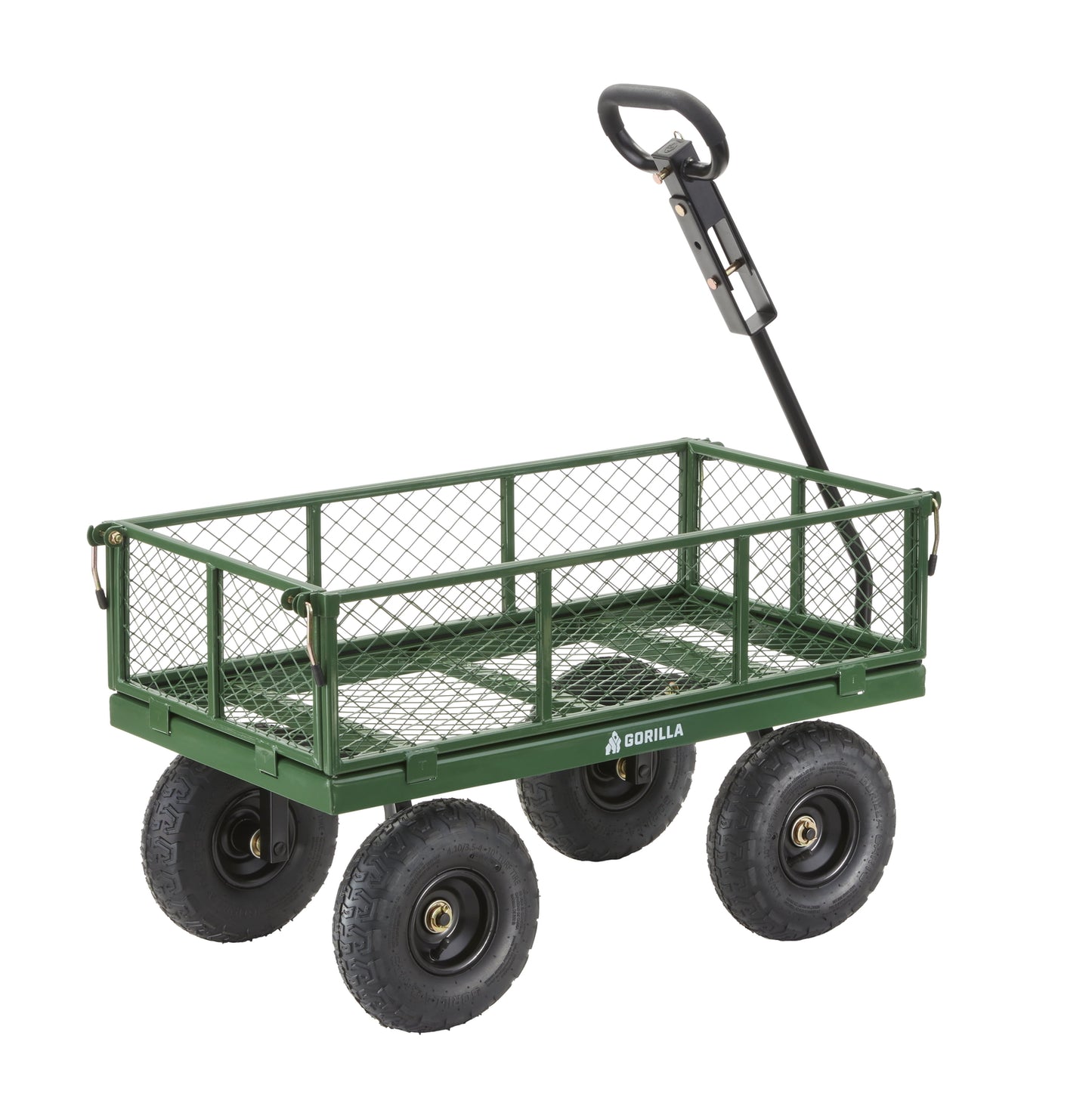 Carts 400 lb. Capacity Steel Utility Garden Landscape Cart,32 in x 18 in