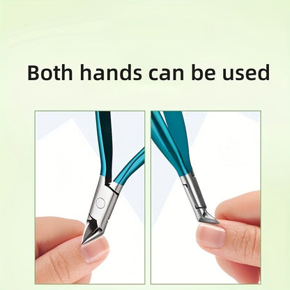 Stainless Steel Toenail Clippers - Classic Style Straight Edge Nail Clipper for