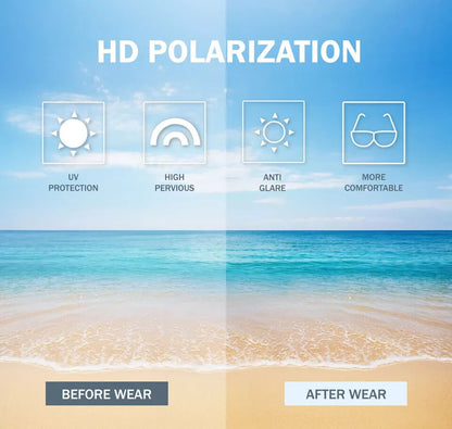 Fashion Polarized Sunglass Men Women Lightweight Sun Glasses with UV Protection