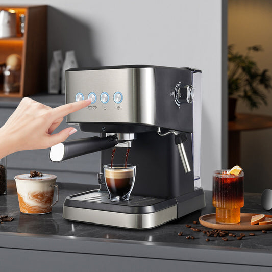 Spoon&Tamper Small Drip Coffee Machine,1.5L Semi-automatic Coffee Machine  New~
