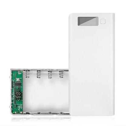 8*18650 Battery Holder Dual USB Power Bank Battery Box Mobile Phone Charger DIY