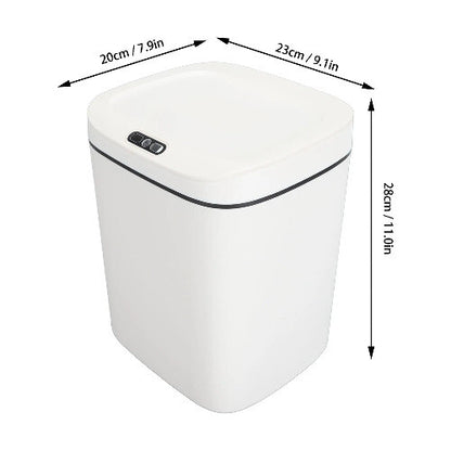 Bathroom Automatic Trash Can Prevent Smell Easy To Clean Automatic Motion Senso