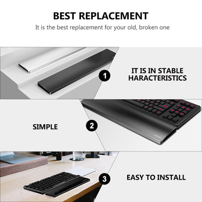 Aluminum Mechanical Keyboard Wrist Hand Rest Alloy 87 Keys Keyboard Hand Support