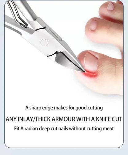 14Pcs Toenail Clippers for Thick Ingrown Toe Nails Heavy Duty Nail Clippers Kit