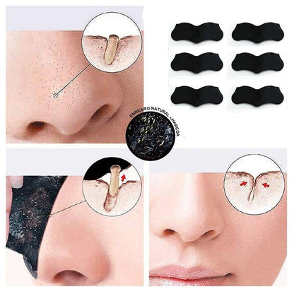 100pcs Nose Blackhead Remover Mask Deep Cleansing Black dots Pore Clean Strips
