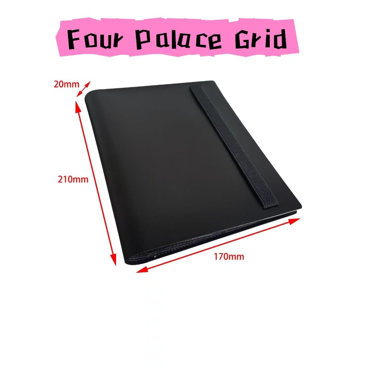 New Pok é mon game card book cartoon PU collection card storage book dark blue