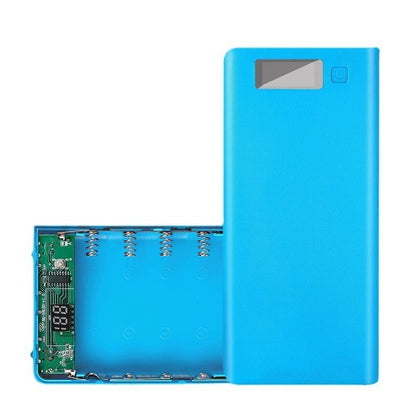 8*18650 Battery Holder Dual USB Power Bank Battery Box Mobile Phone Charger DIY