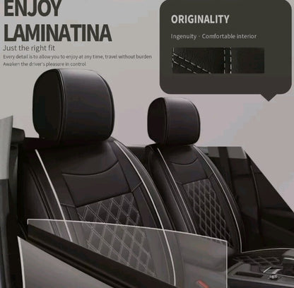PU 2/5 Seat Cover Luxury Leather Front & Rear Cushion For Lexus ES300h 330 ES350