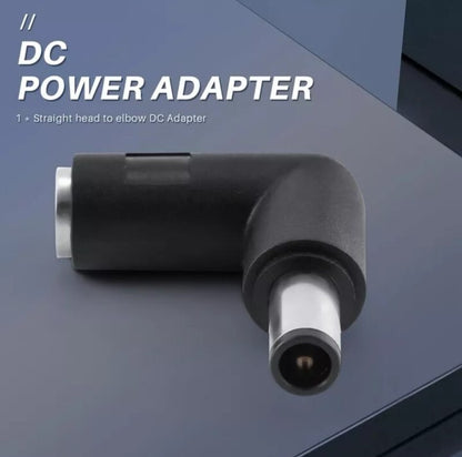 7.4x5.0 Straight head to 7.4x5.0 elbow DC Adapter Converter Connector for