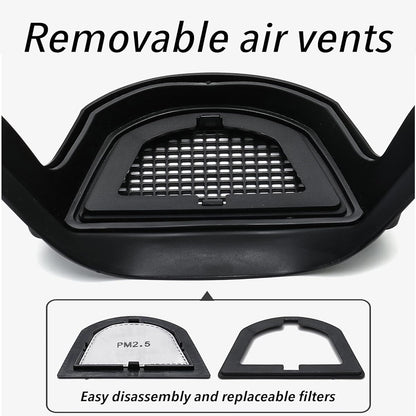 Anti-fog Shield Safety Full Face Super Protective Head Cover Transparent Mask