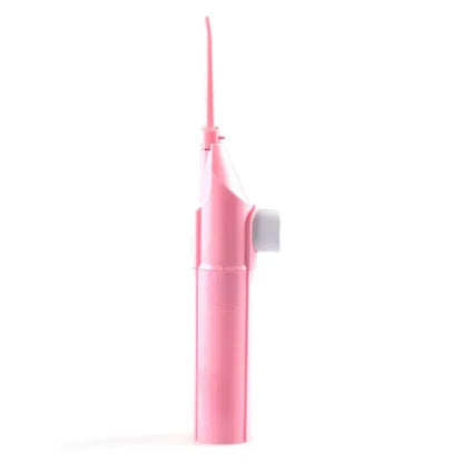 Portable High Pressure Oral Irrigator - Manual Teeth Cleaner, Water Dental Floss