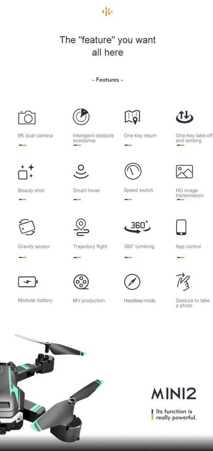 2024 Drone 8k 5g GPS 4k Professional HD