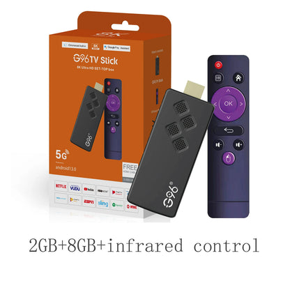 G96 high-performance android 13.0 4k smart TV Stick ATV H313 2GB RAM 16GB ROM Q2