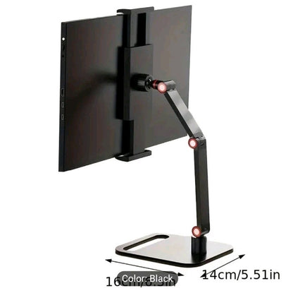 Rotating Portable Monitor Metal Stand Holder