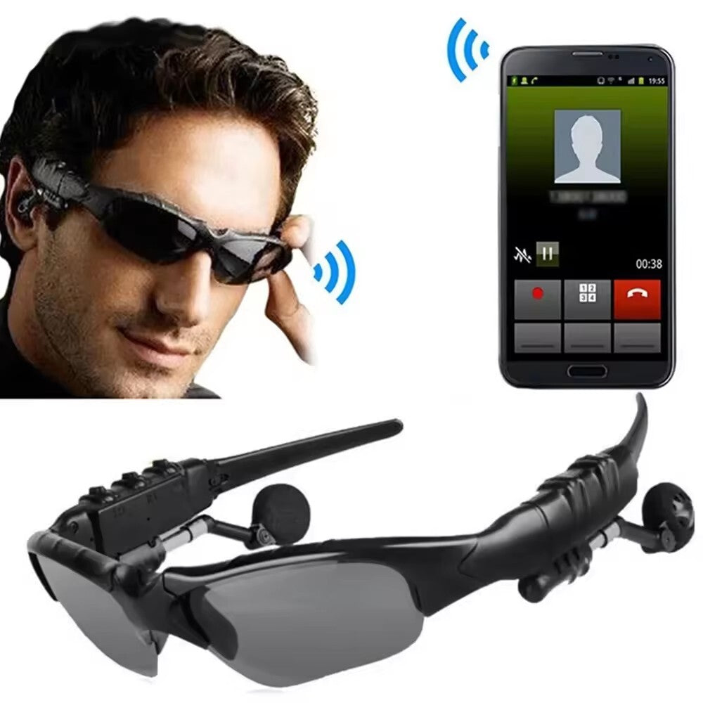 Wireless Bluetooth Glasses Music Headset Audio Hands-free Calls Smart Sunglasses