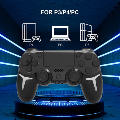 Wireless Gamepad Bluetooth Controller 6-Axis Gyroscope Dual  with Touch Pad