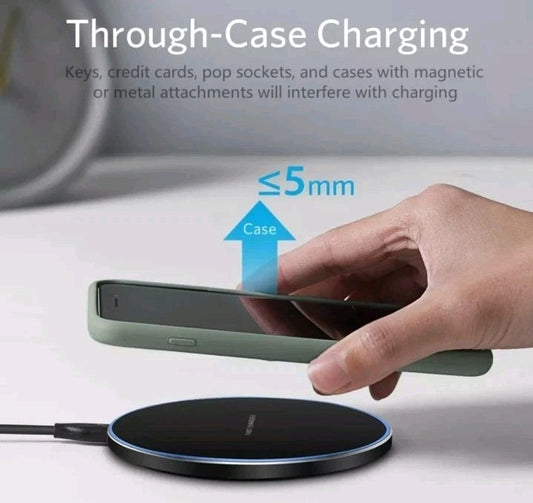 Fast Wireless Charger Charging Pad For lPhone 11 12 13 14 15 Samsung