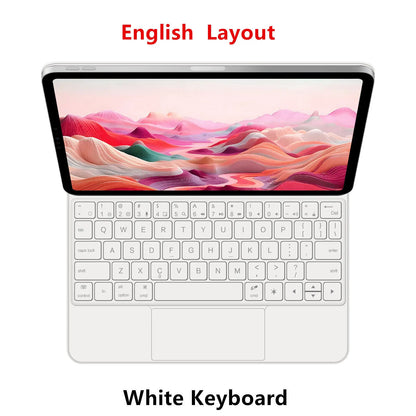 Magic Keyboard for Samsung Galaxy Tab S10+ Case Backlight Keyboard for Samsung T