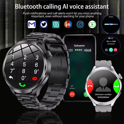 New HUAWEI GPS Sports smartwatch 1.85 AMOLED Screen Bluetooth Call SmartWatchs.