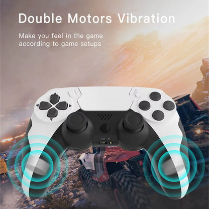 GAMINJA P48 Wireless Gamepad with Six Axis Gyroscope Game Controller for PS4 PS3