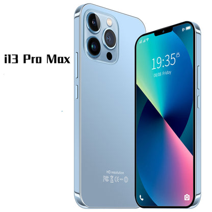 6.8" Unlocked i13 Pro Max Android 10 Smartphone Dual Sim 4G Phone Mobile 4+64 GB