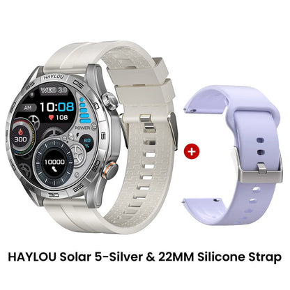 HAYLOU Solar 5 AMOLED Smartwatch with Health Monitoring