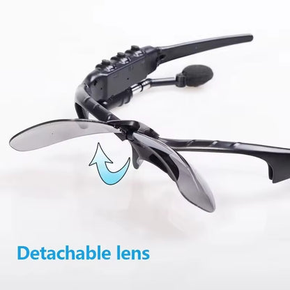 Wireless Bluetooth Glasses Music Headset Audio Hands-free Calls Smart Sunglasses