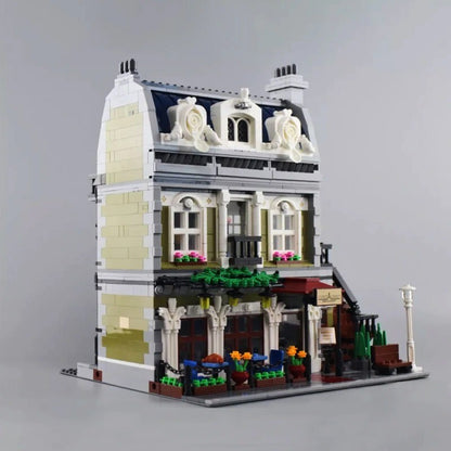 NEW DIY Parisian Restaurant 10243 pcs 2418 Building Blocks Set Model Kit