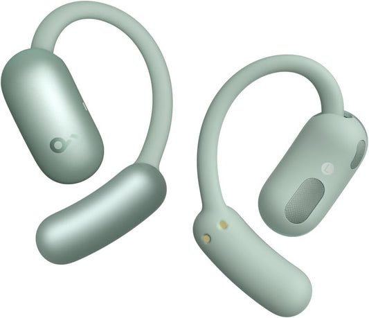 Soundcore AeroFit 2 Open-Ear Headphones Snug Fit Ear Hooks Bass Hi-Res 42H Play