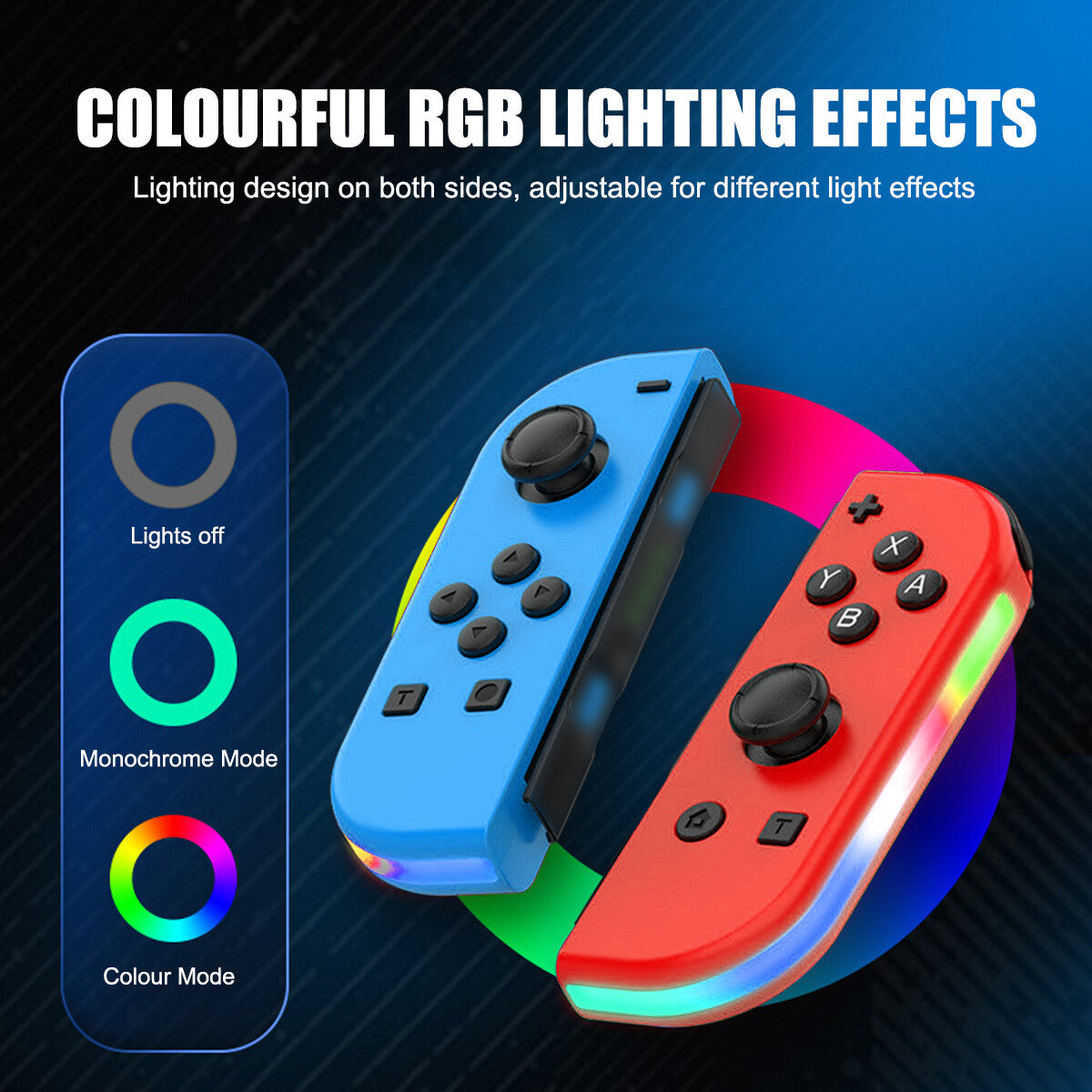 For Nintendo Switch Joy-con-Controller Left w/ Right Wireless Gamepad 1-Pair